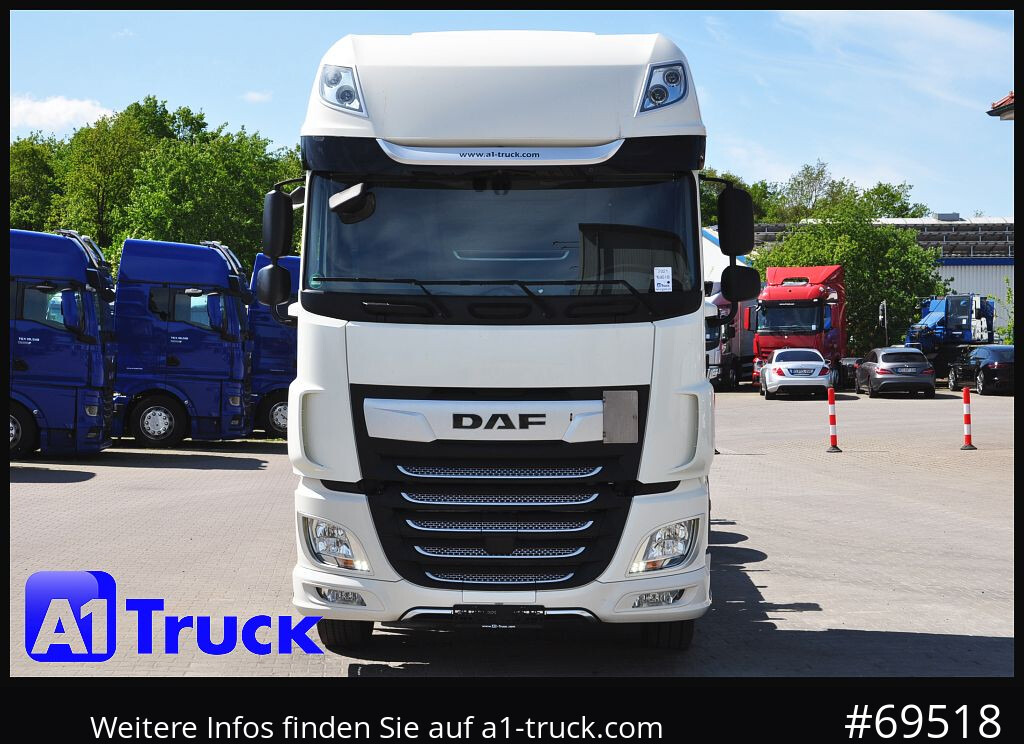 Camião transportador de contêineres/ Caixa móvel DAF XF 480 FAR Intarder, Multiwechsler 2x AHK