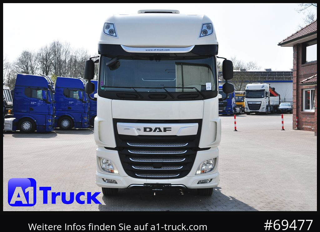 Camião transportador de contêineres/ Caixa móvel DAF XF 480 Intarder, Multiwechsler 2x AHK