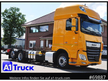 Camião transportador de contêineres/ Caixa móvel DAF XF 480, MultiBDF, 7,45, Standklima, LBW,