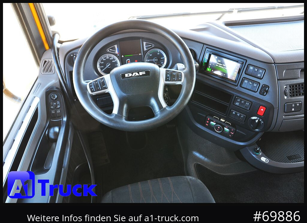 Camião transportador de contêineres/ Caixa móvel DAF XF 480, MultiBDF, 7,45, Standklima, LBW,