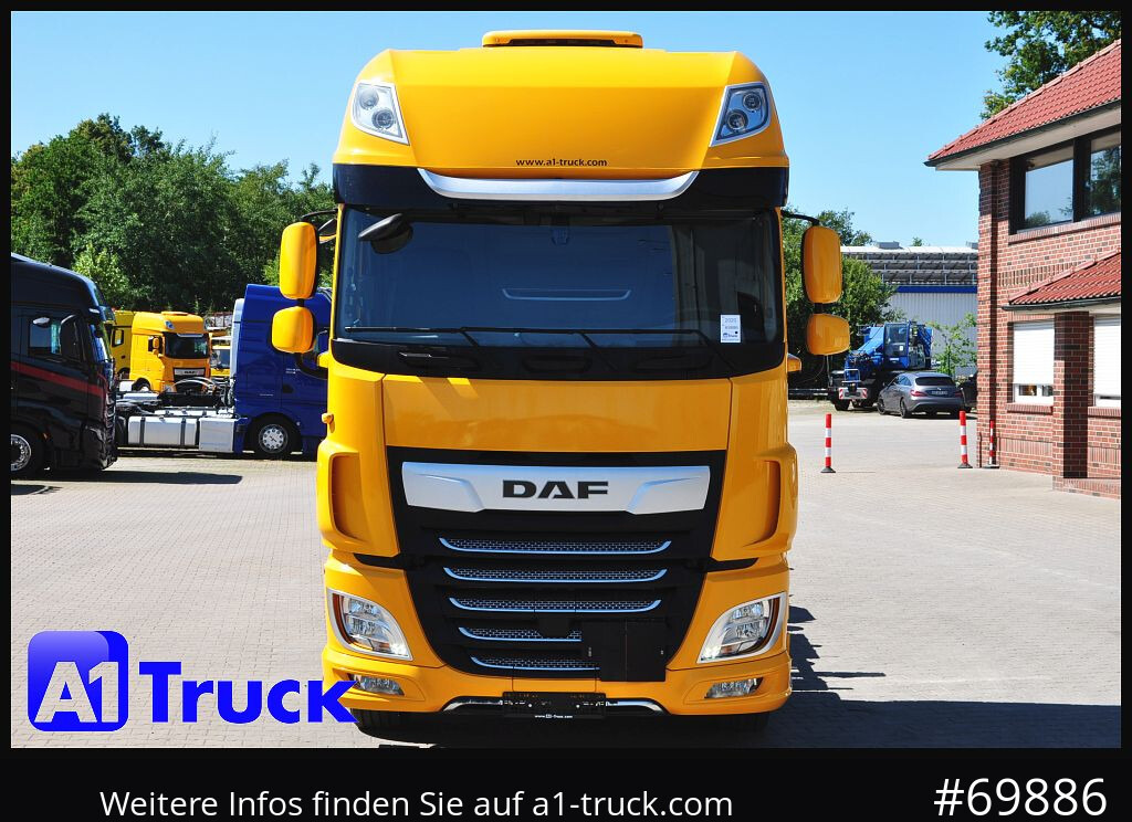Camião transportador de contêineres/ Caixa móvel DAF XF 480, MultiBDF, 7,45, Standklima, LBW,