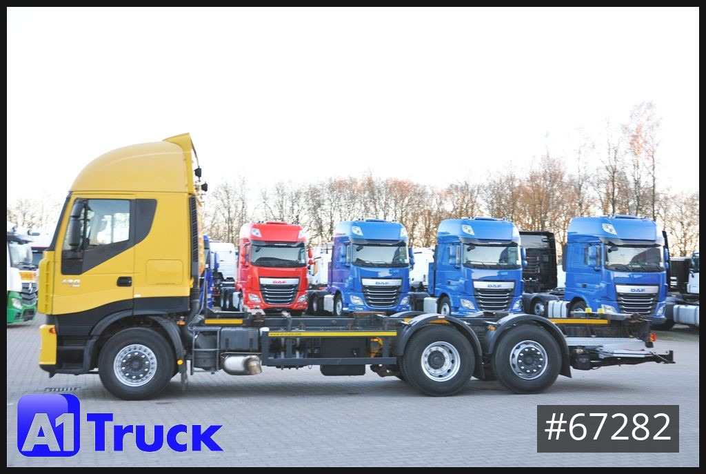 Camião transportador de contêineres/ Caixa móvel IVECO Stralis 420, LBW, Retarder