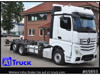 Camião transportador de contêineres/ Caixa móvel MERCEDES-BENZ 2545, Multi BDF, Wechsler, 7.45-7.82, MIDI, LIftachse