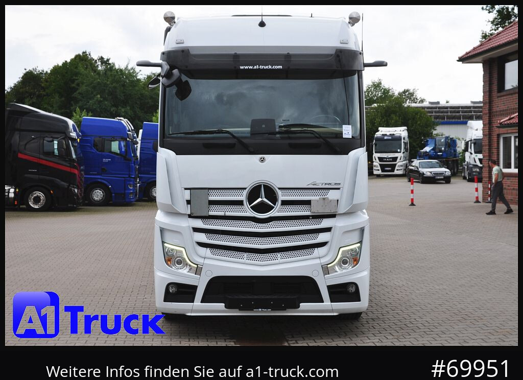 Camião transportador de contêineres/ Caixa móvel MERCEDES-BENZ 2545, Multi BDF, Wechsler, 7.45-7.82, MIDI, LIftachse