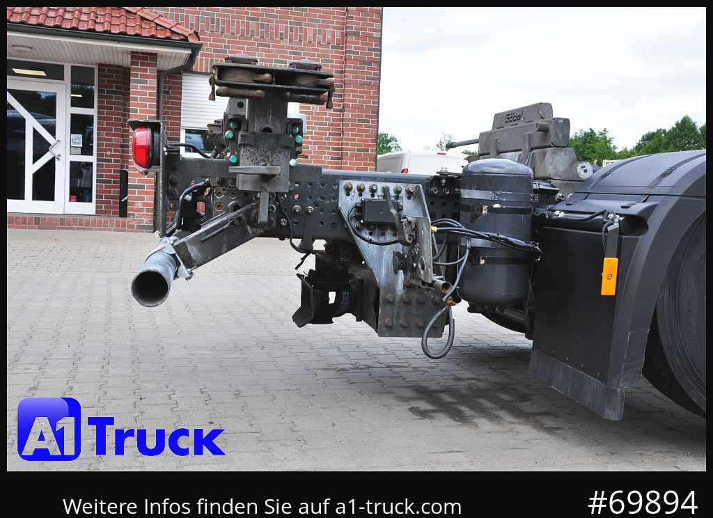 Camião transportador de contêineres/ Caixa móvel MERCEDES-BENZ 2548, Multi BDF, Wechsler, 7.45-7.82, MIDI, LIftachse