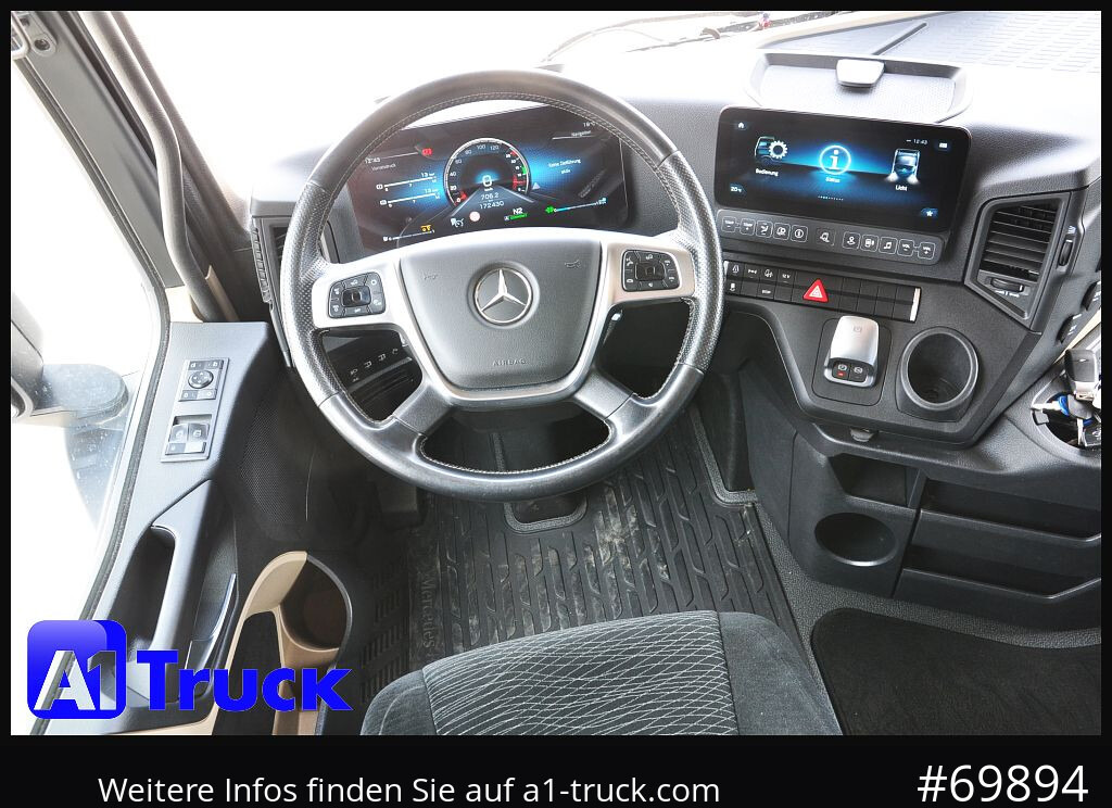 Camião transportador de contêineres/ Caixa móvel MERCEDES-BENZ 2548, Multi BDF, Wechsler, 7.45-7.82, MIDI, LIftachse