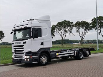 Camião transportador de contêineres/ caixa móvel Scania R450