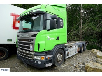 Camião transportador de contêineres/ caixa móvel Scania R480