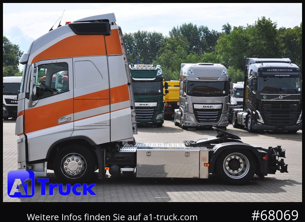 Camião transportador de contêineres/ Caixa móvel VOLVO FH 460, Überführer, Terberg, Kamag 2x AHK, verstellbare Sattelplatte,