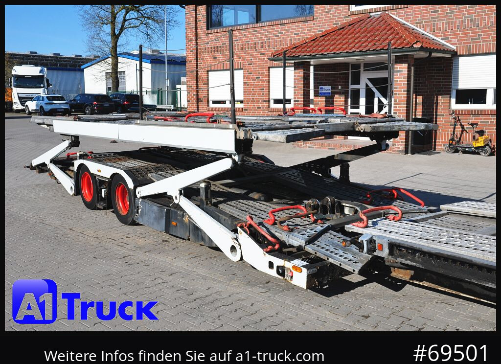 Camião transporte de veículos MAN 18.400 TGX, Autotransporter Kässbohrer,