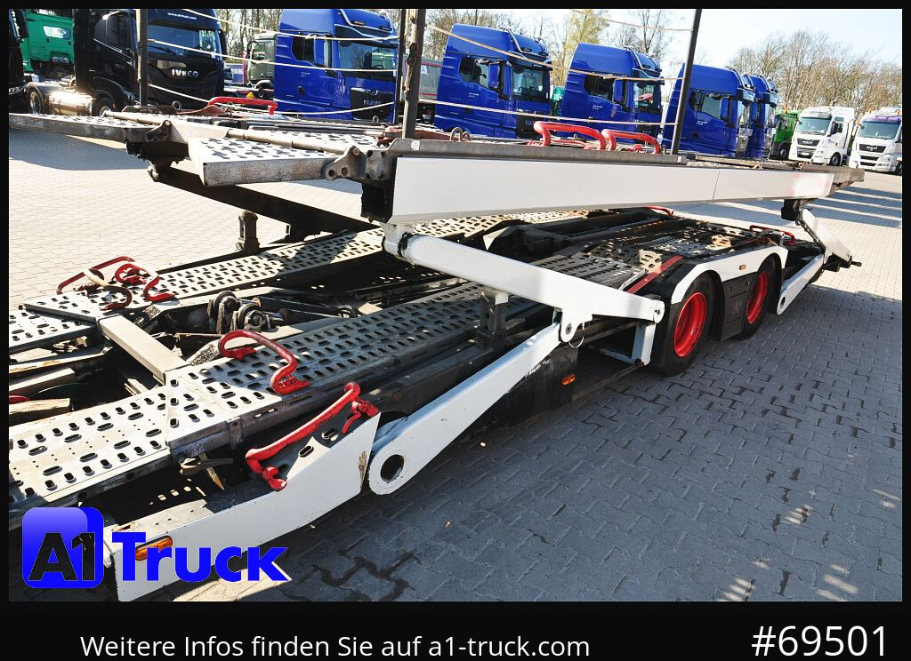 Camião transporte de veículos MAN 18.400 TGX, Autotransporter Kässbohrer,