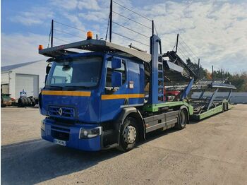 Camião transporte de veículos Renault D430+LOHR WXS 2.53