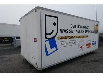 Camião furgão Chereau Koffer-Aufbau mit LBW Bär Cargolift BC200S2: foto 1