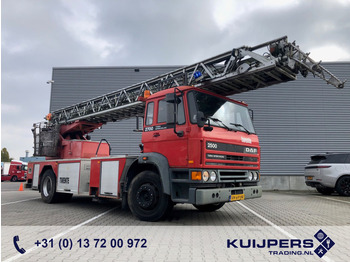 DAF 2500 / Magirus Ladder 30 mtr + Korf / Ladder Truck - Arbeitsbuhne / Fire Truck - Camião, Camião grua: foto 1