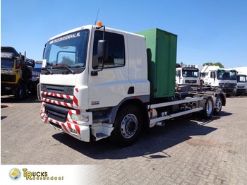 Camião com sistema de cabo DAF CF 75.310 + Manual + chain container system: foto 1