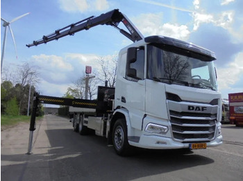 DAF XD 450 FAN - Camião de caixa aberta/ Plataforma, Camião grua: foto 3