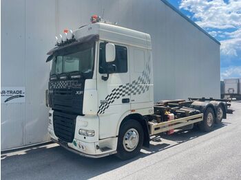 Camião transportador de contêineres/ Caixa móvel DAF XF 410 Lift Schalter Standklima: foto 1