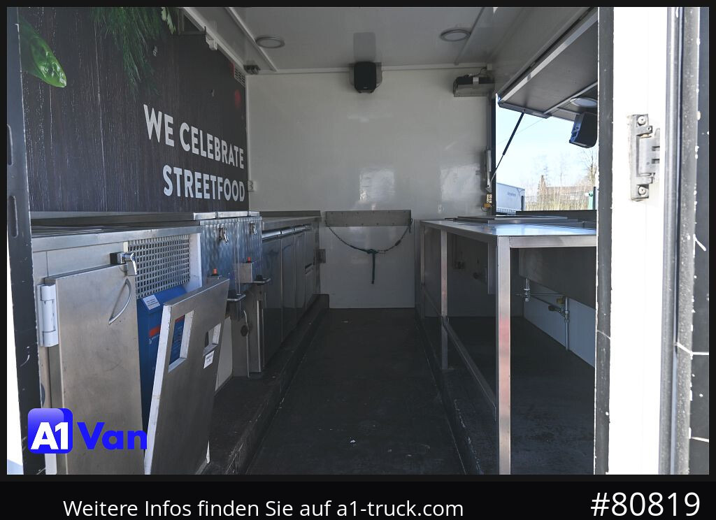 Food truck FIAT Ducato Verkaufwagen, Imbisswagen, RFK, Soundsystem, Gasanlage