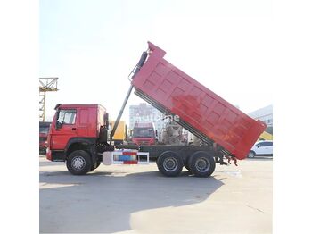 Camião basculante HOWO 6x4 drive red 10 wheels tipper truck lorry dumper: foto 3