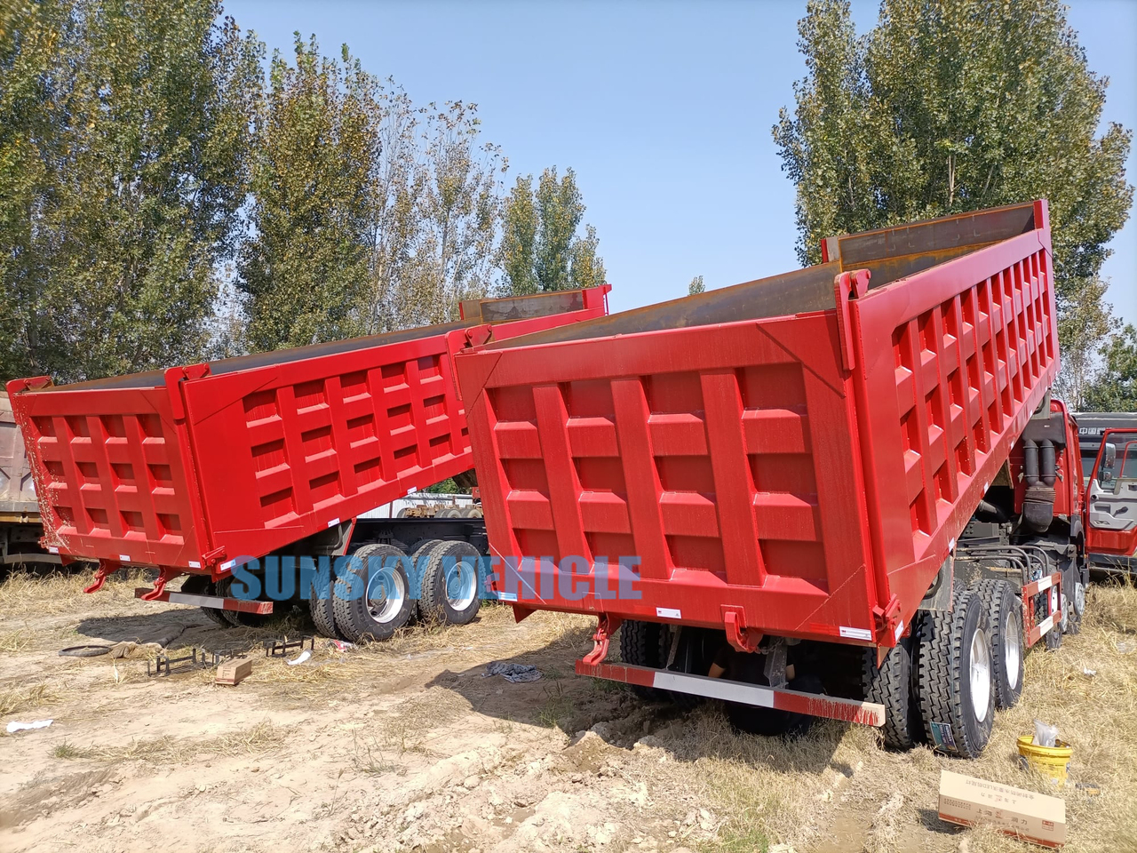 Camião basculante para transporte de materiais a granel novo HOWO Brand New 8X4 400HP Tipper Truck: foto 5