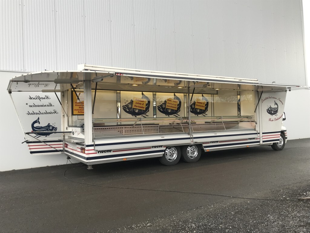 Food truck IVECO FIAT (I) Ducato Verkaufswagen 6,3 m + Kühltheke, Fritteuse: foto 19