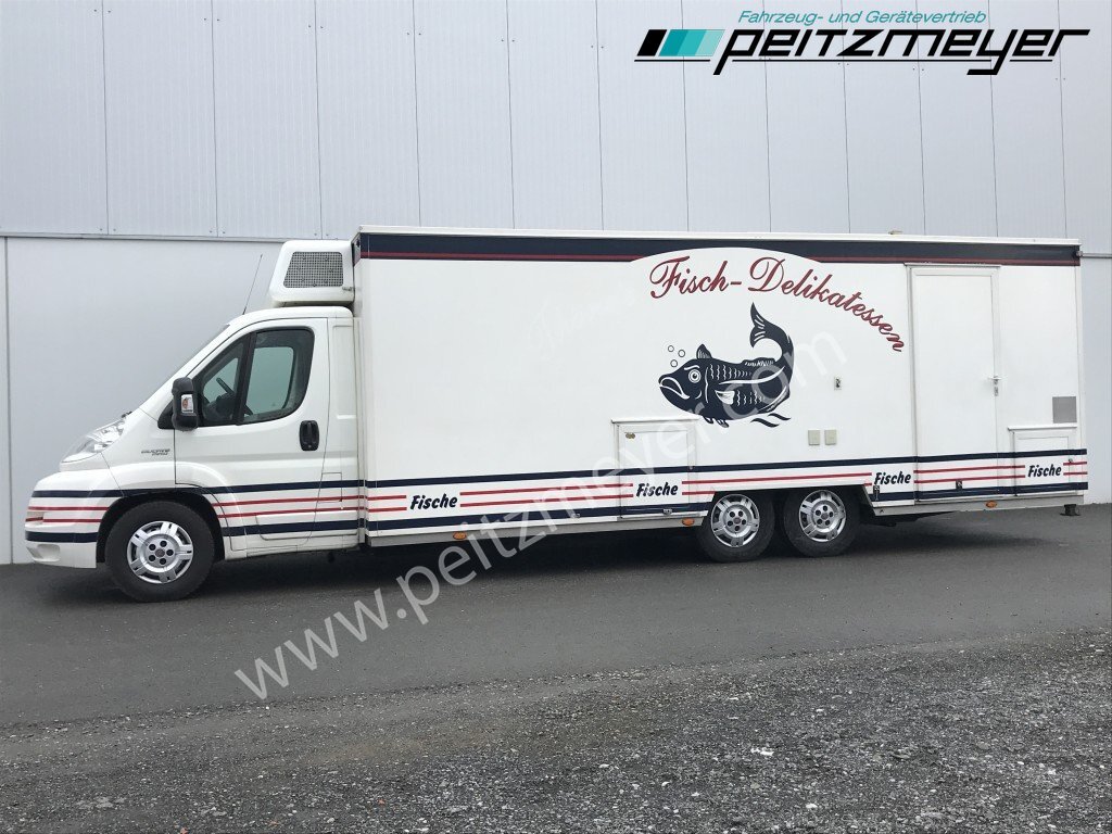 Food truck IVECO FIAT (I) Ducato Verkaufswagen 6,3 m + Kühltheke, Fritteuse: foto 6