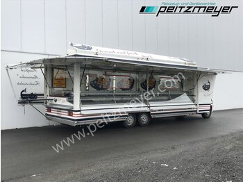Food truck IVECO FIAT (I) Ducato Verkaufswagen 6,5 m - Motor neu vor 21 TKM + Kühltheke, Fritteuse,: foto 4