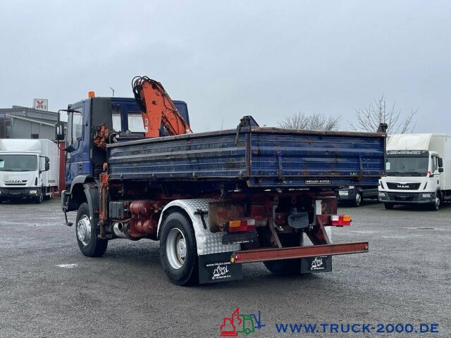 Camião basculante, Camião grua Iveco 190E30 4x4 Meiller Atlas Kran 5.+6. Steuerkreis: foto 14