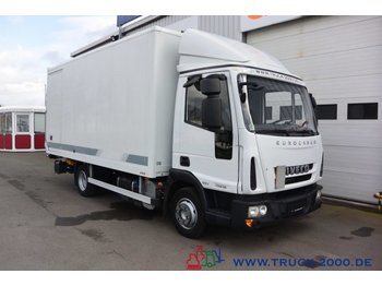 Camião furgão Iveco EuroCargo 75E18 EEV Koffer Seitentür LBW 1.5 to: foto 1