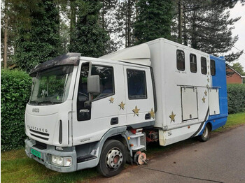 Camião de transporte de cavalos Iveco Eurocargo 80.180pk 7 persoons.. 7 persoons cabine: foto 1