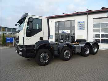 Camião chassi Iveco Trakker 410 8x4 Fahrgestell-Betonmischer Euro 6: foto 1