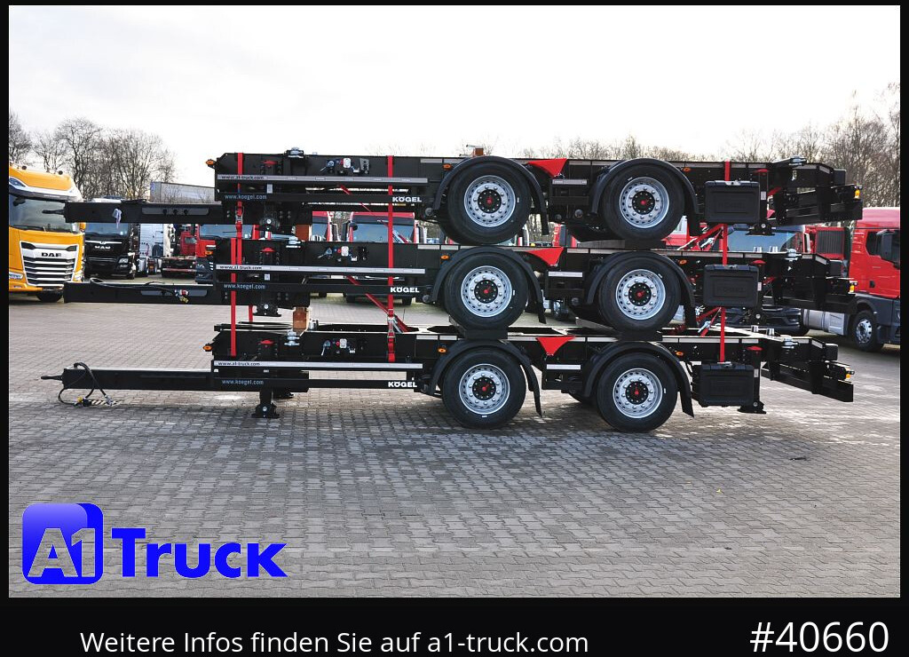 Camião KOEGEL ZW 18  BDF, Midi Tandem, Neu sofort