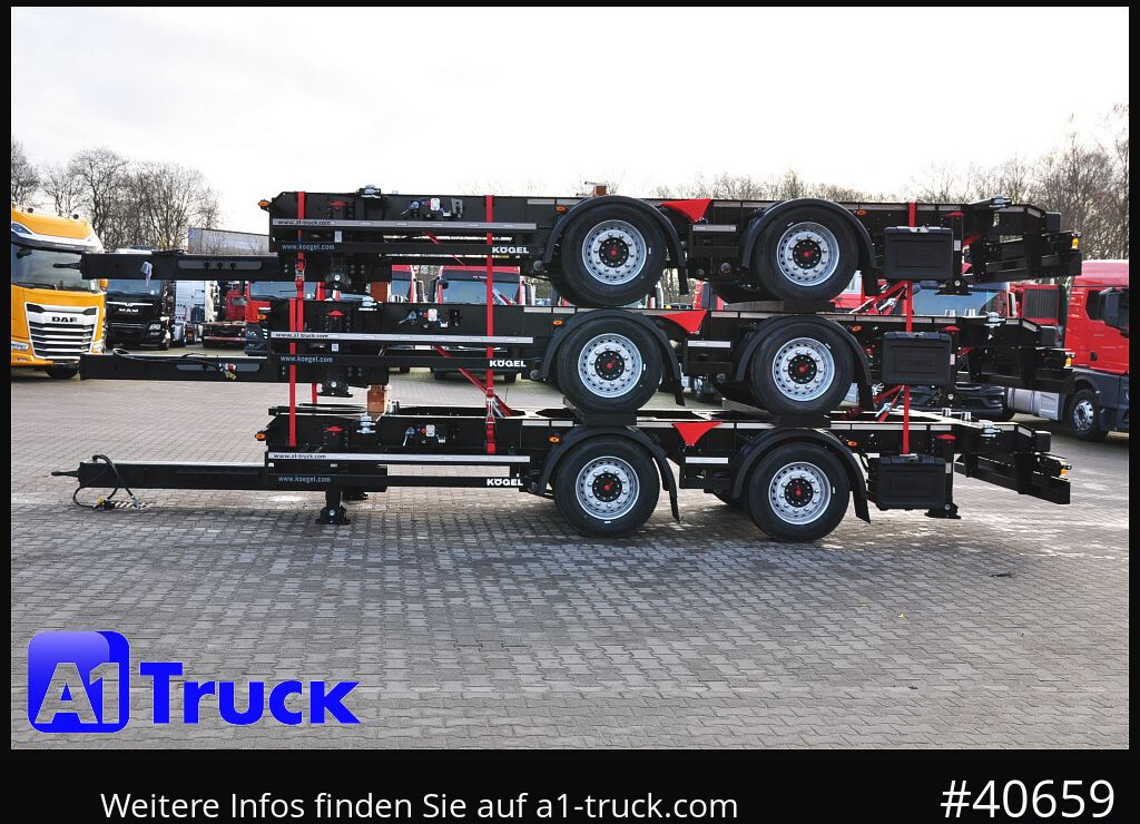 Camião KOEGEL ZW 18 BDF, Midi Tandem, Neu sofort