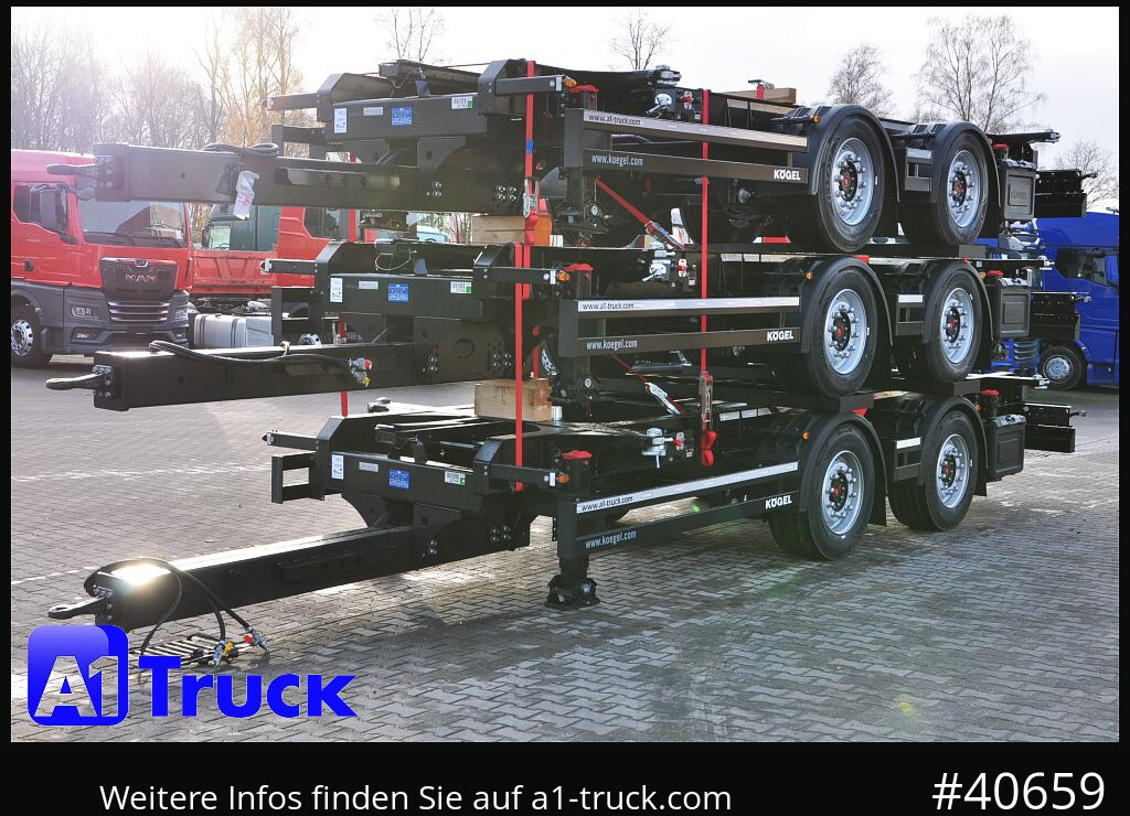 Camião KOEGEL ZW 18 BDF, Midi Tandem, Neu sofort