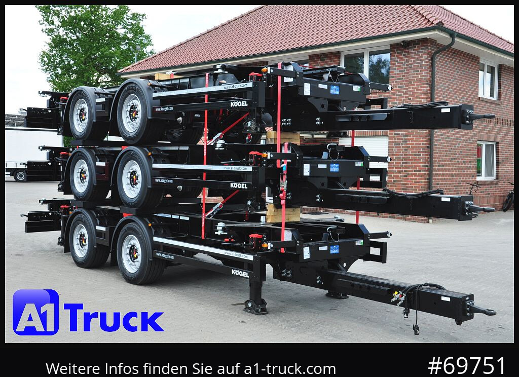 Camião KOEGEL ZW 18  BDF, Midi Tandem, für 1120 + 1320 WB