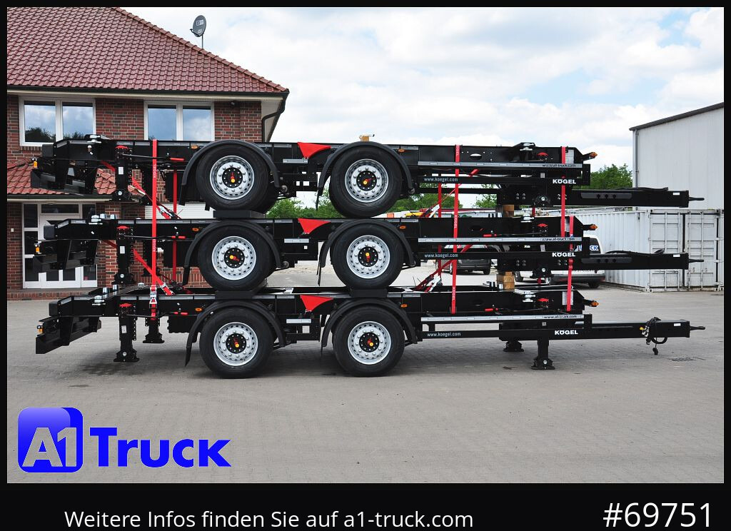 Camião KOEGEL ZW 18  BDF, Midi Tandem, für 1120 + 1320 WB