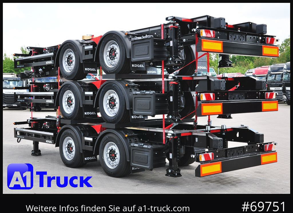 Camião KOEGEL ZW 18  BDF, Midi Tandem, für 1120 + 1320 WB