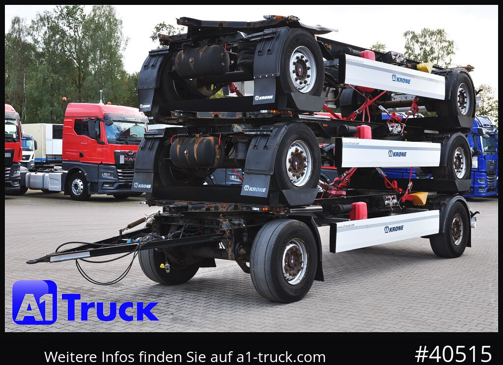 Camião KRONE 3 er Paket Standard BDF, Bj  2017  SAF Achse