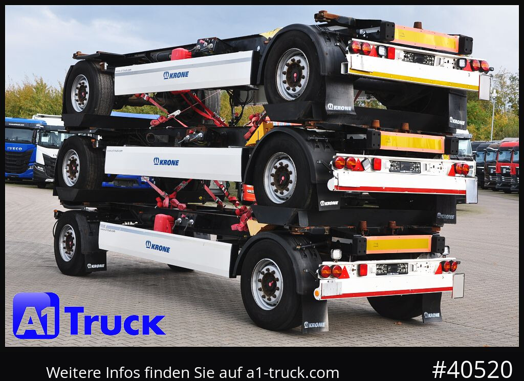 Camião KRONE 3 er Paket Standard BDF, Bj 2017 SAF Achse