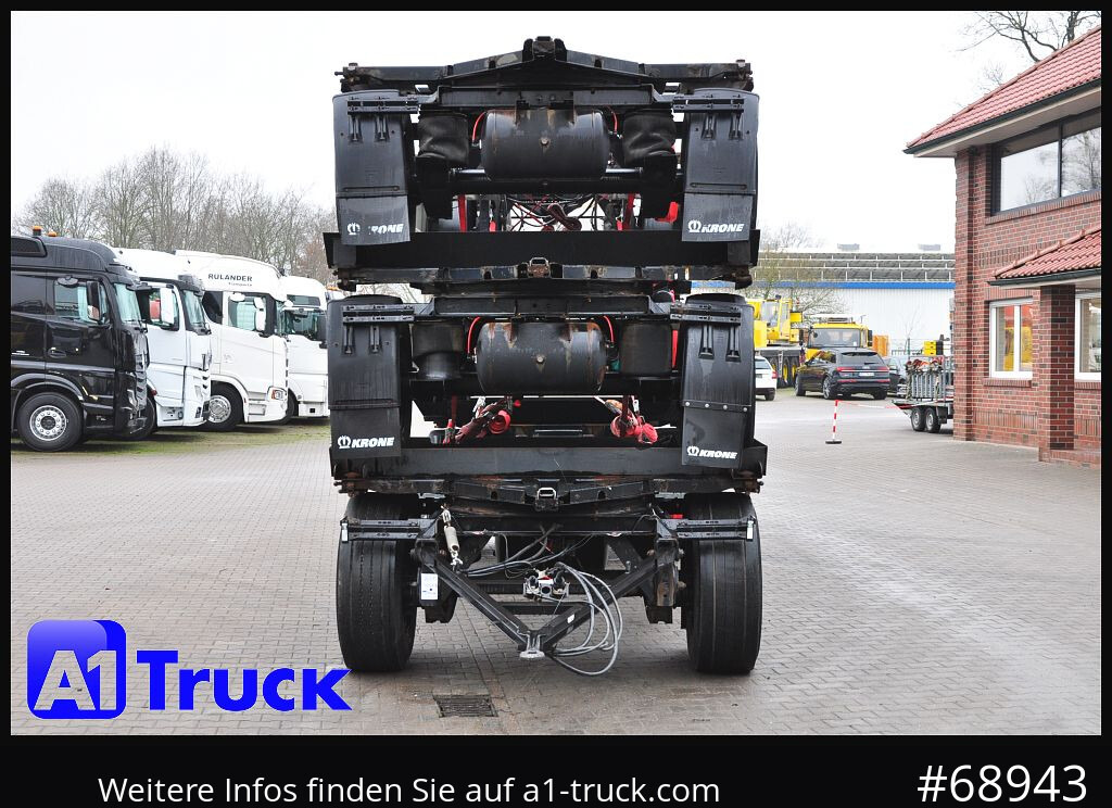 Camião KRONE 3 er Paket Standard BDF, Bj  2017  SAF Achse