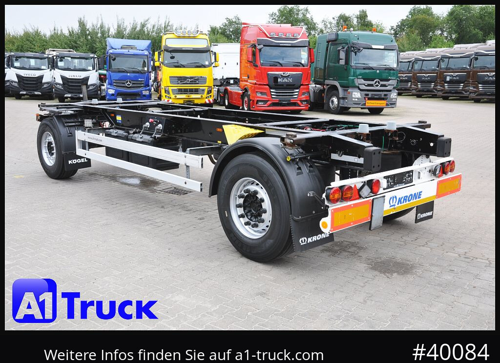 Camião KRONE AWF 18, BDF Anhänger, Standard