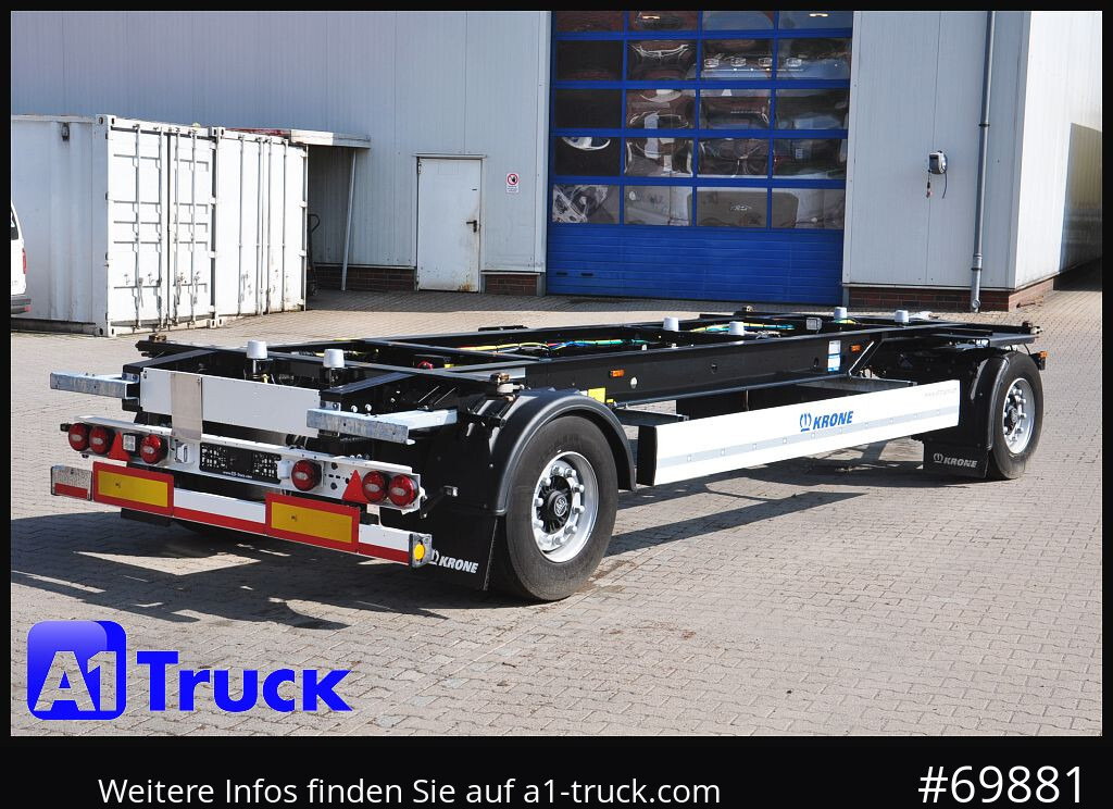 Camião KRONE AZW 18, MAXI für 1120mm + 1320mm,