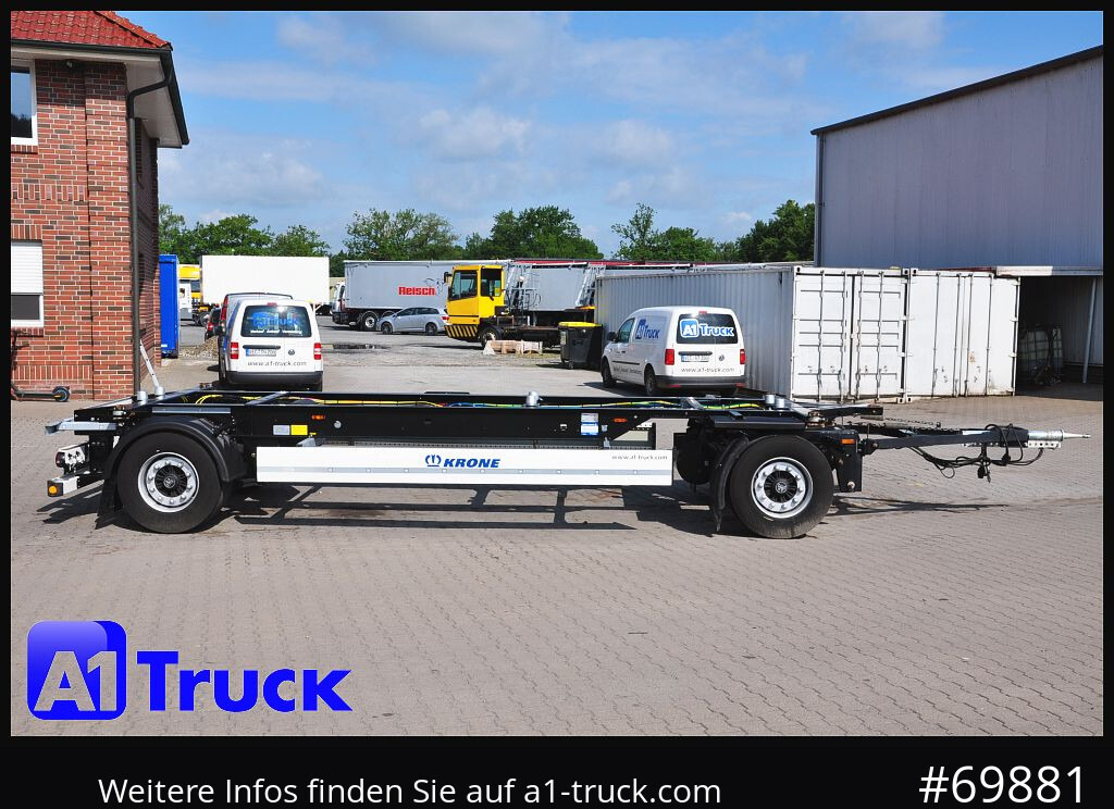 Camião KRONE AZW 18, MAXI für 1120mm + 1320mm,