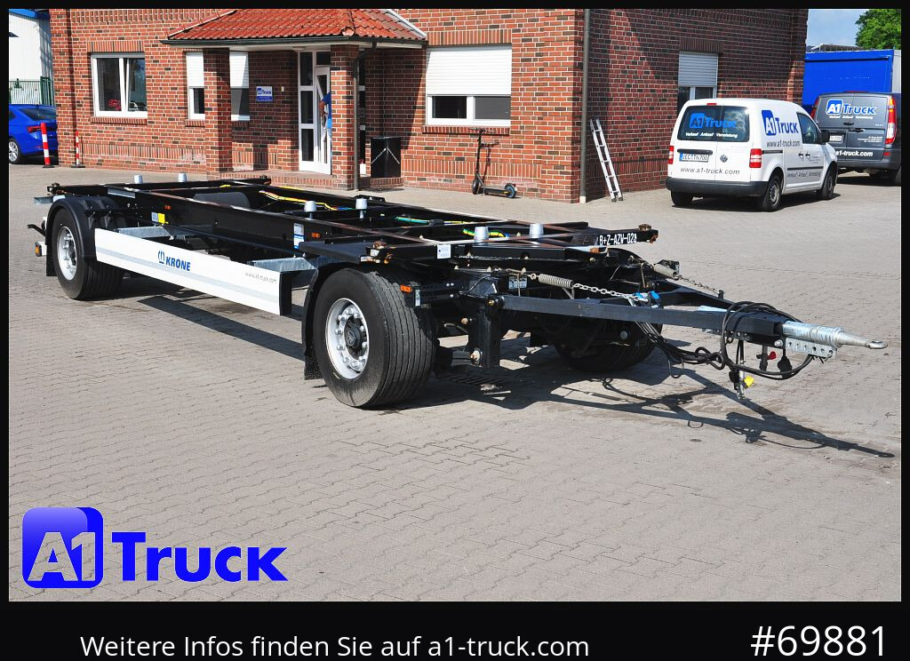 Camião KRONE AZW 18, MAXI für 1120mm + 1320mm,