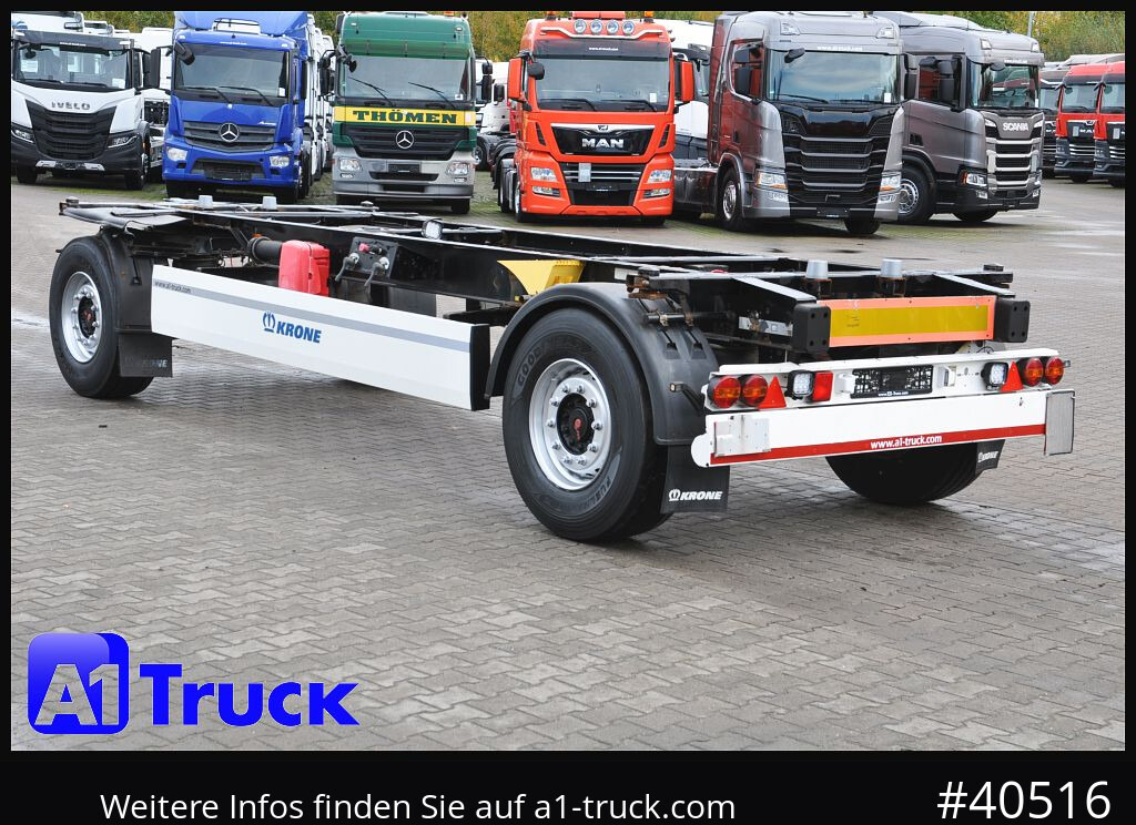 Camião KRONE Standard BDF,  SAF Achse, Scheibenbremse