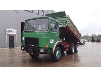 Camião basculante MAN 26.291 (BIG AXLE / FULL STEEL SUSPENSION / 6 CYLINDER WITH MANUAL PUMP / 10 TIRES / 6X4): foto 1
