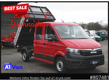 Camião MAN TGE 3.180 Doka Kipper,Klima, AHK, Tüv Neu