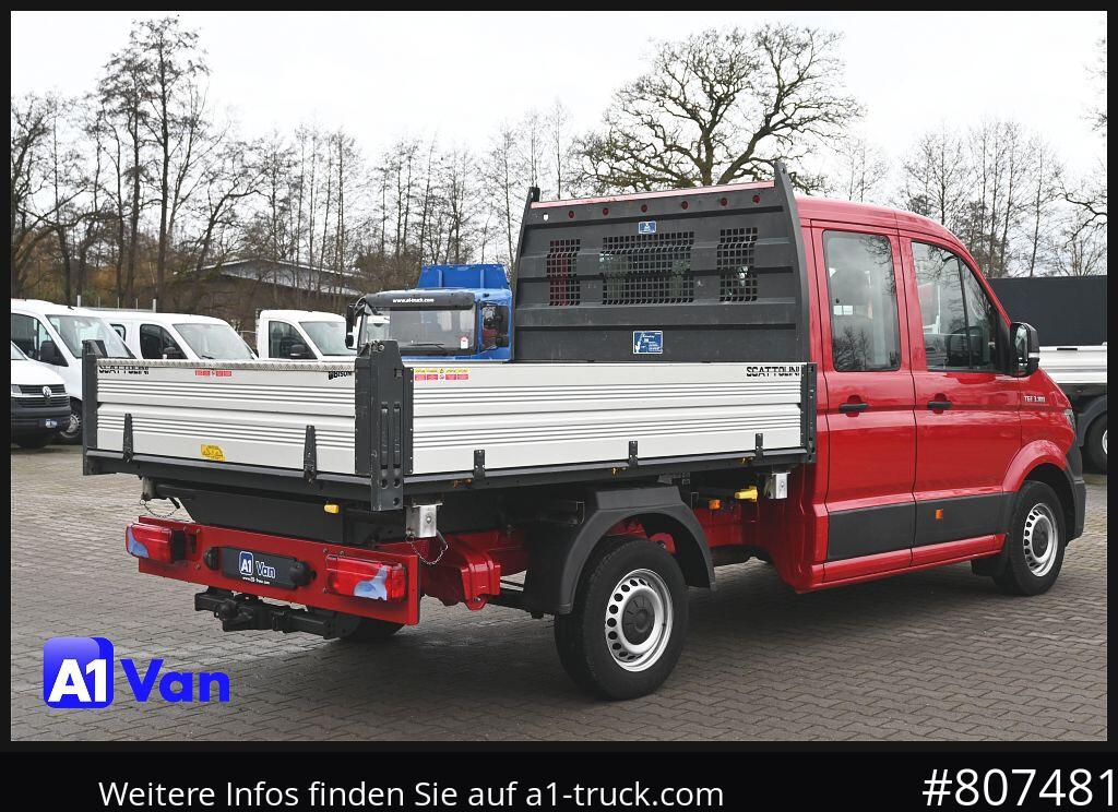 Camião MAN TGE 3.180 Doka Kipper,Klima, AHK, Tüv Neu