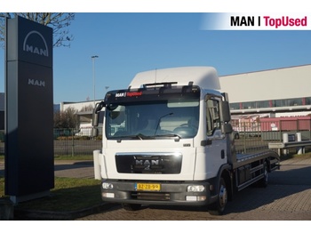 Camião transporte de veículos MAN TGL 8.180 4X2 BB Oprijwagen Machine Transporter: foto 1