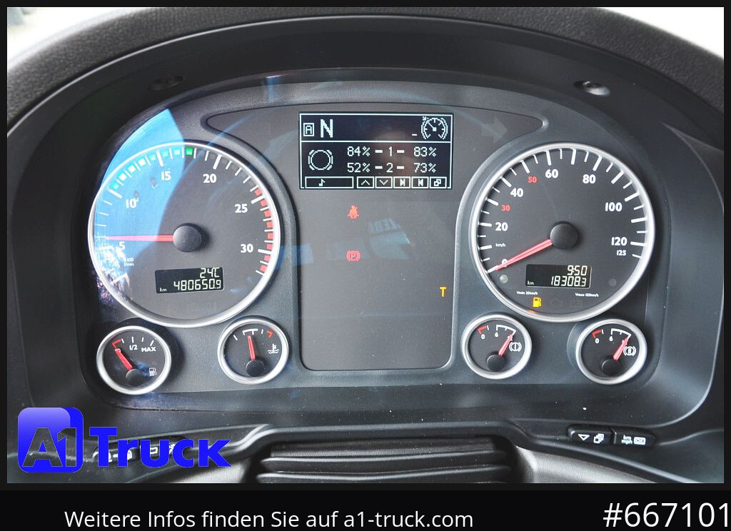 Camião MAN TGX 26.480, Holz Kesla 2109, 6x4,